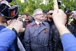 Dzień Zwycięstwa na terenie Mauzoleum Żołnierzy Radzieckich