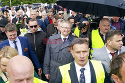 Dzień Zwycięstwa na terenie Mauzoleum Żołnierzy Radzieckich