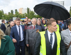 Dzień Zwycięstwa na terenie Mauzoleum Żołnierzy Radzieckich