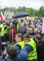 Dzień Zwycięstwa na terenie Mauzoleum Żołnierzy Radzieckich