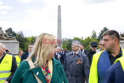 Dzień Zwycięstwa na terenie Mauzoleum Żołnierzy Radzieckich