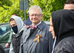 Dzień Zwycięstwa na terenie Mauzoleum Żołnierzy Radzieckich