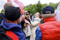 Dzień Zwycięstwa na terenie Mauzoleum Żołnierzy Radzieckich