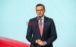 Konferencja wiceprezesa PiS Mateusza Morawieckiego