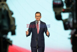 Konferencja wiceprezesa PiS Mateusza Morawieckiego