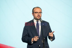 Konferencja wiceprezesa PiS Mateusza Morawieckiego