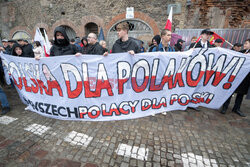 Marsz Polaków przeciwko imigracji w Gdańsku