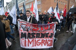 Marsz Polaków przeciwko imigracji w Gdańsku