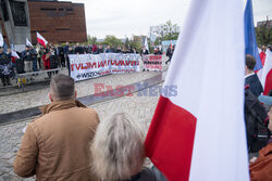 Marsz Polaków przeciwko imigracji w Gdańsku