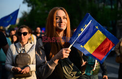 Proeuropejski marsz w Bukareszcie