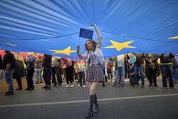 Proeuropejski marsz w Bukareszcie