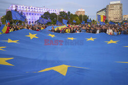 Proeuropejski marsz w Bukareszcie