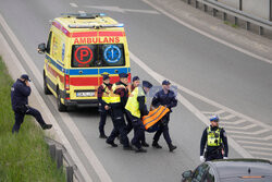 Ostatnie Pokolenie blokuje mosty w Warszawie