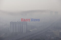 Smog w Bekasi w Indonezji