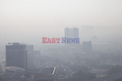 Smog w Bekasi w Indonezji
