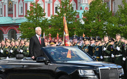 Parada z okazji Dnia Zwycięstwa w Moskwie