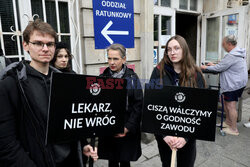 Czarny Marsz Milczenia Medyków