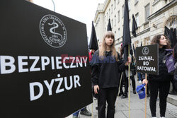 Czarny Marsz Milczenia Medyków
