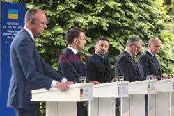 Europejscy politycy z wizytą w Kijowie