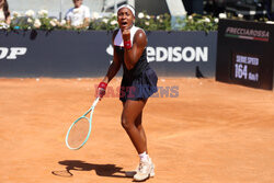 WTA Rzym mecz Magda Linette - Coco Gauff