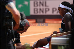 WTA Rzym mecz Magda Linette - Coco Gauff
