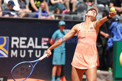 WTA Rzym mecz Magda Linette - Coco Gauff