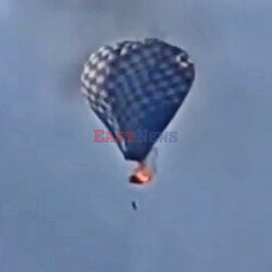Uratował 2 osoby i zginął w pożarze balonu