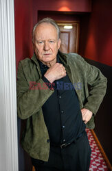 Stellan Skarsgard w swoim domu w Sztokholmie