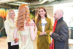 Księżna Walii z wizytą w British Fashion Council