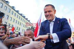 Karol Nawrocki w Zabrzu