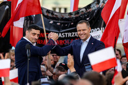 Karol Nawrocki w Zabrzu