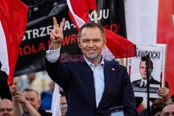 Karol Nawrocki w Zabrzu