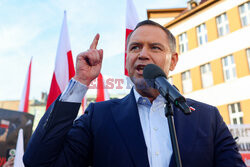 Karol Nawrocki w Zabrzu
