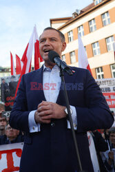 Karol Nawrocki w Zabrzu