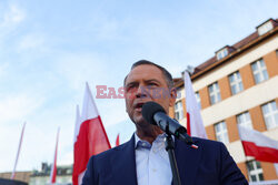 Karol Nawrocki w Zabrzu