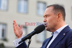 Karol Nawrocki w Zabrzu