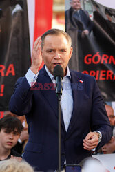 Karol Nawrocki w Zabrzu