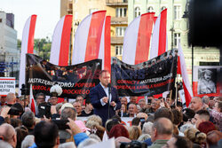 Karol Nawrocki w Zabrzu