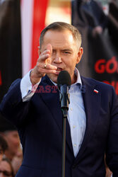 Karol Nawrocki w Zabrzu