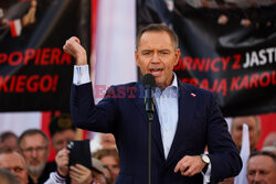Karol Nawrocki w Zabrzu
