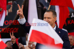 Karol Nawrocki w Zabrzu