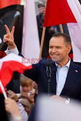 Karol Nawrocki w Zabrzu