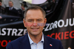 Karol Nawrocki w Zabrzu
