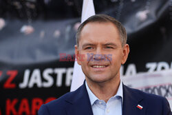 Karol Nawrocki w Zabrzu