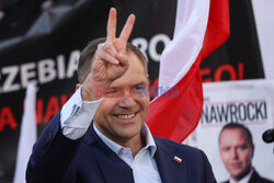 Karol Nawrocki w Zabrzu