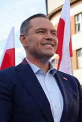 Karol Nawrocki w Zabrzu