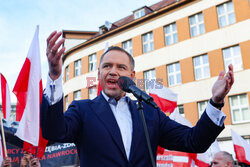 Karol Nawrocki w Zabrzu