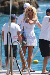 Victoria Silvstedt w St Tropez