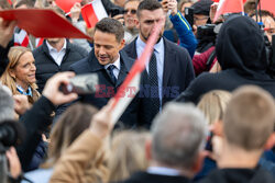 Rafał Trzaskowski w Szczecinie