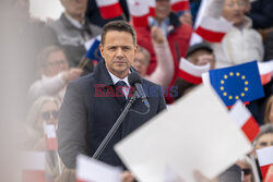 Rafał Trzaskowski w Szczecinie